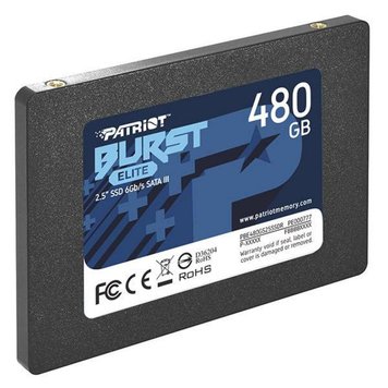 Купити Накопичувач SSD Patriot Burst Elite 480GB 2.5" SATA III (6Gb/s) 3D TLC NAND