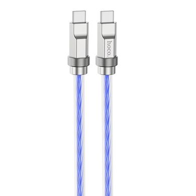 Купити Кабель Hoco U113 Solid Type-C Type-C 100W 1m Blue