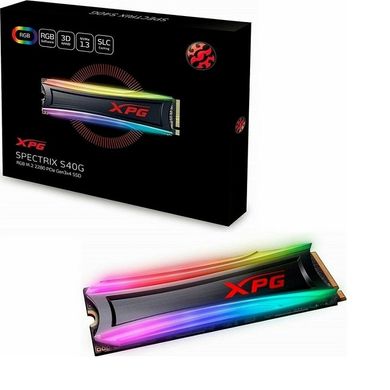 Купити Накопичувач SSD A-DATA SPECTRIX S40G RGB 1024GB M.2 2280 PCI Express 3.0 x4 3D TLC NAND