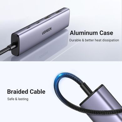 Купити Хаб UGREEN 4-Port USB-C Hub