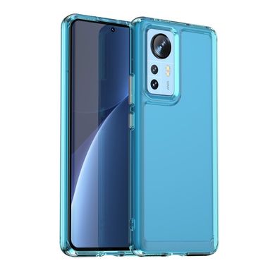 Купити Прозрачный чехол Cosmic Xiaomi Redmi Note 12 Pro 5G Transparent Blue