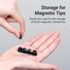 Футляр для зберігання Vention 3-slot Magnetic Connector Storage Black