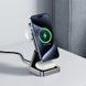 Беспроводное зарядное устройство ACEFAST E20 desktop 3-in-1 wireless charging holder Black