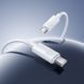 Кабель BOROFONE BX123 Leya 60W silicone charging data cable C to C White
