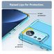 Прозрачный чехол Cosmic Xiaomi Redmi Note 12 Pro 5G Transparent Blue