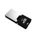 Флеш-накопичувач SiliconPower USB2.0/microUSB Mobile X20 32GB Black