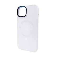 Купити Стеклянный чехол с MagSafe Apple iPhone 12/12 Pro White