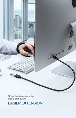 Купити Удлинитель UGREEN US129 USB 3.0 Extension Male Cable 1.5m (Black)(UGR-30126)
