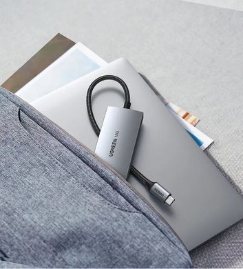 Купити Хаб UGREEN CM480 USB-C to 2&times; USB 3.2+2&times;USB-C Adapter 10G (UGR-30758)
