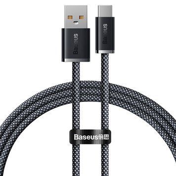 Купити Кабель Baseus Dynamic Series Fast Charging Data Cable USB to Type-C 100W 2m Slate Gray
