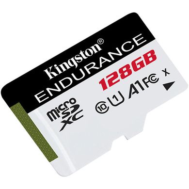 Купити Карта пам'яті для дрона Kingston microSDXC Kingston Endurance 128Gb Class 10 UHS-I (U1) A1 W-45MB/s R-95MB/s