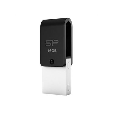 Купити Флеш-накопитель SiliconPower USB2.0 Mobile X21 16GB Black