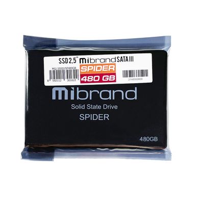 Купити Накопичувач SSD Mibrand Spider 480GB 2.5" SATA III (6Gb/s) 3D TLC NAND