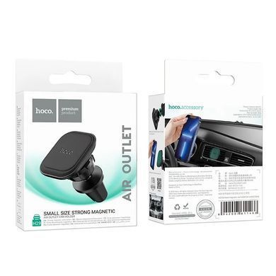 Купити Автотримач для телефона HOCO H29 Brilliant magnetic car holder(air outlet) Black