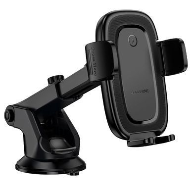 Купити Автотримач для телефона з БЗП BOROFONE BH223 Follower push-type wireless fast charging car holder(center console)