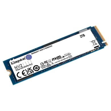 Купити Накопитель SSD Kingston NV2 2 ТВ M.2 2280 PCI Express 4.0 x4 3D NAND TLC