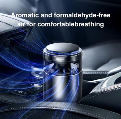 Купити Автомобильный освежитель воздуха Baseus Micromolecule formaldehyde Black