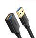 Удлинитель UGREEN US129 USB 3.0 Extension Male Cable 1.5m (Black)(UGR-30126)
