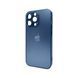 Скляний чохол AG Glass Apple iPhone 13 Pro Navy Blue