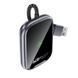Адаптер ACEFAST QC1 CarPlay wireless adapter for car Metal Gray
