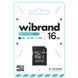 Карта памяти microSDHC (UHS-1) Wibrand 16Gb class 10 (adapter SD)