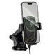 Автотримач для телефона з БЗП BOROFONE BH223 Follower push-type wireless fast charging car holder(center console)