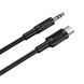 Аудіокабель BOROFONE BL25B Type-C to 3.5mm male, PVC, 1m, Black
