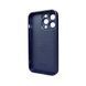Скляний чохол AG Glass Apple iPhone 13 Pro Navy Blue