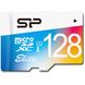 Карта памяти SiliconPower microSDXC Elite Color 128GB Class 10 UHS-I W-10MB/s R-85MB/s +SD-адаптер