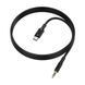 Аудіокабель BOROFONE BL25B Type-C to 3.5mm male, PVC, 1m, Black