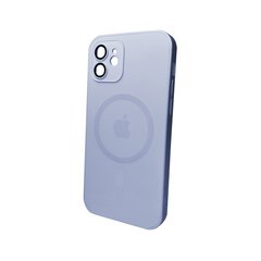 Купити Скляний чохол з MagSafe AG Glass Apple iPhone 12 Sierra Blue