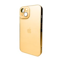 Купити Стеклянный чехол с MagSafe Apple iPhone 13 Gold