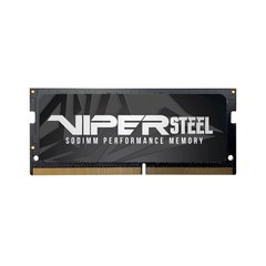 Купити Модуль памяти Patriot DDR4 Viper Steel 16GB 3200 MHz CL18 SODIMM Black/Grey