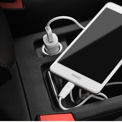 Купити Автомобільний зарядний пристрій Hoco Z2 USB White