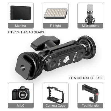 Купити Шарнирное крепление Ulanzi R098 Double Ball Heads with Code Shoe Mount (UV-2954 R098)