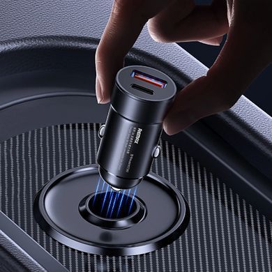 Купити Автомобільний зарядний пристрій REMAX Tangee Series 3A 1A+1C Multi-compatible Car Charger RCC361 Black