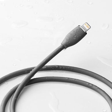 Купити Кабель Baseus Jelly Liquid Silica Gel Fast Charging Data Cable Type-C to iP Type-C Lightning 20W 1,2 m Black