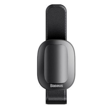 Купити Автомобильный держатель для очков Baseus Platinum Vehicle eyewear clip（clamping type）Black
