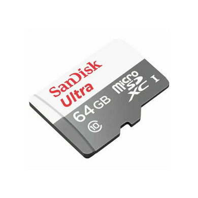 Купити Карта пам'яті SanDisk microSDXC Ultra 64GB Class 10 V10 100 МБ/с Без адаптера