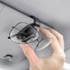Автомобильный держатель для очков Baseus Platinum Vehicle eyewear clip（clamping type）Black