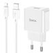 Мережевий зарядний пристрій Hoco C106A charger set(iP) White
