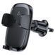Автотримач для телефона з БЗП ACEFAST D48 press type wireless charging car holder for air vent Black