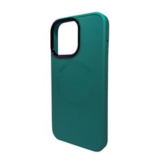 Купити Стеклянный чехол с MagSafe Apple iPhone 15 Green