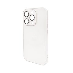 Купити Стеклянный чехол Apple iPhone 15 Pro Pearly White