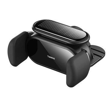 Купити Держатель для мобильного Baseus Steel Cannon pro Solar Electric Car Mount Black