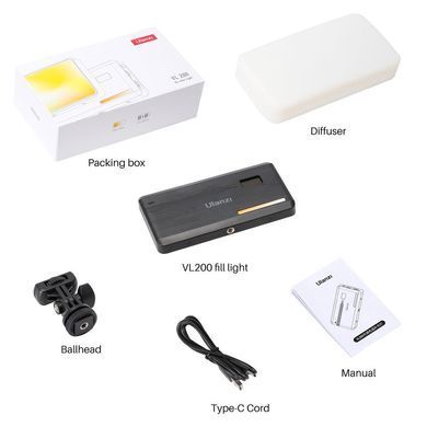 Купити Видеосвет Ulanzi Vijim Bi-color Led Light (UV-2481 VL200)