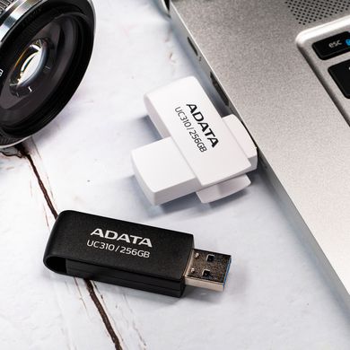 Купити Флеш-накопичувач A-DATA UC310 USB 3.2 Gen 1 (USB 3.0) 256GB Black