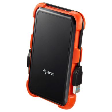 Купити Жорсткий диск зовнішній Apacer USB 3.1 Gen1 AC630 2TB 2,5" Чорно-помаранчевий