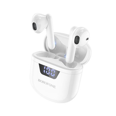 Купити Бездротові навушники Borofone BW05 Bluetooth 5.1 White