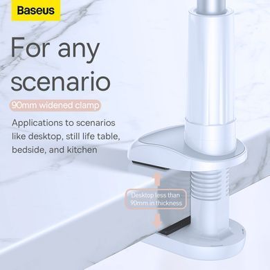 Купити Держатель для мобильного Baseus Unlimited adjustment lazy phone holder silver